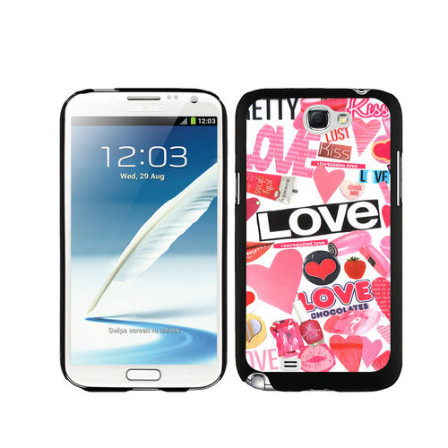 Valentine Fashion Love Samsung Galaxy Note 2 Cases DOR | Women